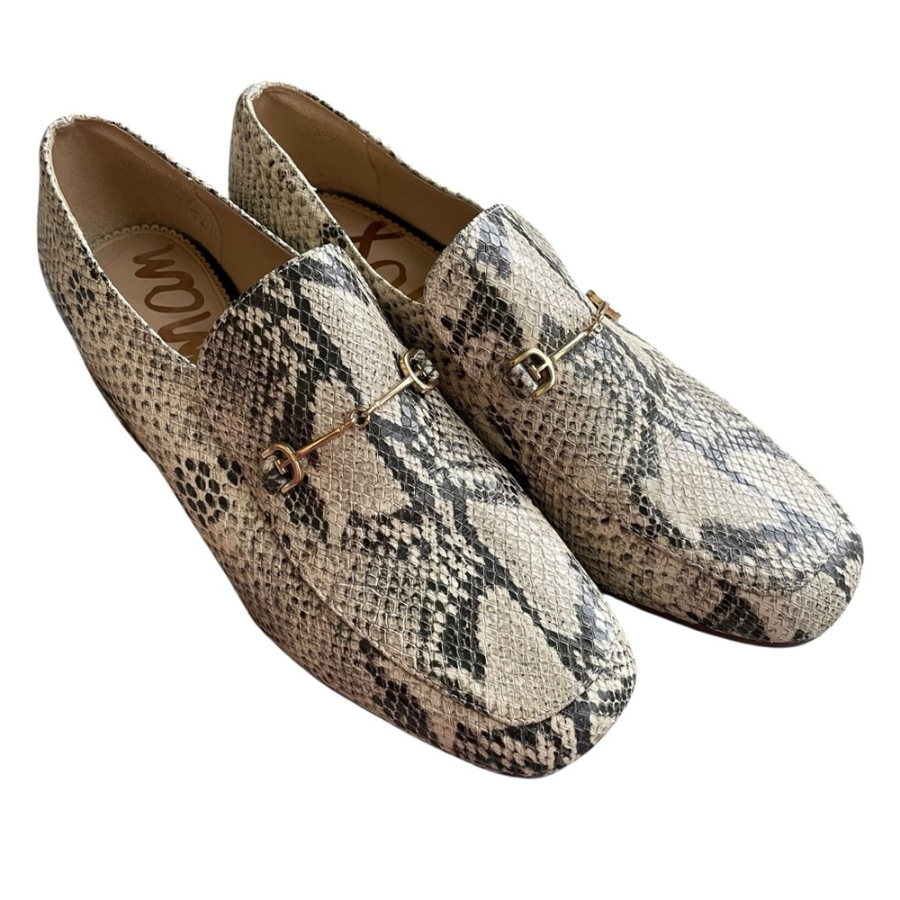 Sam Edelman Jamille Snake Print Loafers